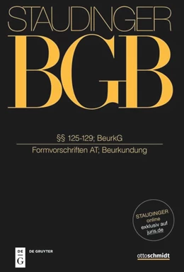Abbildung von J. von Staudingers Kommentar zum Bürgerlichen Gesetzbuch: Staudinger BGB - Buch 1: Allgemeiner Teil: BGB: Kommentar zum Bürgerlichen Gesetzbuch mit Einführungsgesetz und Nebengesetzen | 1. Auflage | 2023 | beck-shop.de