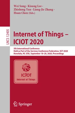 Abbildung von Song / Lee | Internet of Things - ICIOT 2020 | 1. Auflage | 2020 | beck-shop.de