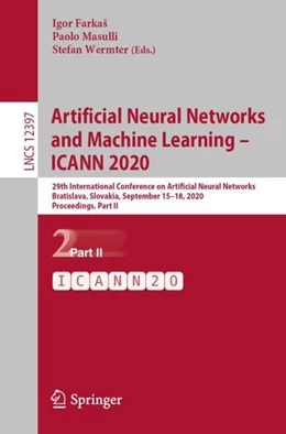 Abbildung von Farkas / Masulli | Artificial Neural Networks and Machine Learning - ICANN 2020 | 1. Auflage | 2020 | beck-shop.de