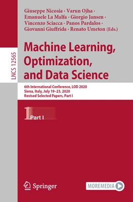 Abbildung von Nicosia / Ojha | Machine Learning, Optimization, and Data Science | 1. Auflage | 2021 | beck-shop.de