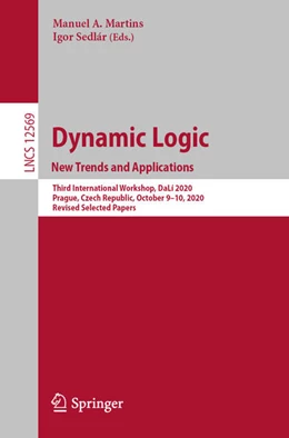 Abbildung von Martins / Sedlár | Dynamic Logic. New Trends and Applications | 1. Auflage | 2020 | beck-shop.de