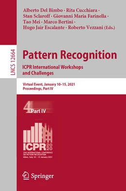 Abbildung von Del Bimbo / Cucchiara | Pattern Recognition. ICPR International Workshops and Challenges | 1. Auflage | 2021 | beck-shop.de