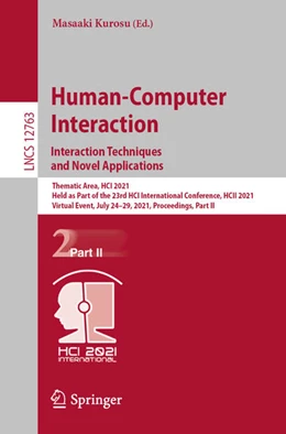 Abbildung von Kurosu | Human-Computer Interaction. Interaction Techniques and Novel Applications | 1. Auflage | 2021 | beck-shop.de