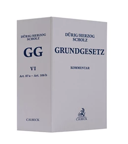 Abbildung von Grundgesetz Leinen-Hauptordner VI 72 mm • 1 Ersatzordner (leer) | 1. Auflage | 2022 | beck-shop.de