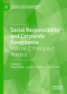 Abbildung von Mulej / O'Sullivan | Social Responsibility and Corporate Governance | 1. Auflage | 2020 | beck-shop.de