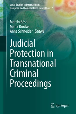 Abbildung von Böse / Bröcker | Judicial Protection in Transnational Criminal Proceedings | 1. Auflage | 2020 | beck-shop.de