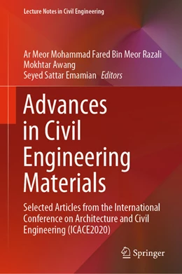 Abbildung von Bin Meor Razali / Awang | Advances in Civil Engineering Materials | 1. Auflage | 2021 | beck-shop.de