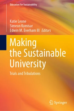 Abbildung von Leone / Komisar | Making the Sustainable University | 1. Auflage | 2021 | beck-shop.de