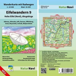 Abbildung von Eifelwandern 9 - Hohe Eifel (Nord), Ahrgebirge 1 : 25 000 | 1. Auflage | 2021 | beck-shop.de
