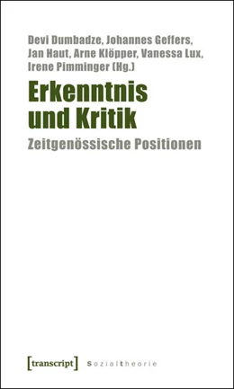 Abbildung von Dumbadze / Geffers | Erkenntnis und Kritik | 1. Auflage | 2015 | beck-shop.de