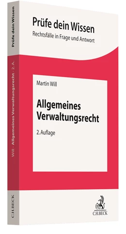 Abbildung von Will | Allgemeines Verwaltungsrecht | 2. Auflage | 2022 | beck-shop.de