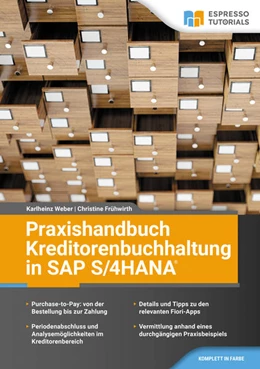 Abbildung von Weber / Frühwirth | Praxishandbuch Kreditorenbuchhaltung in SAP S/4HANA | 1. Auflage | 2021 | beck-shop.de