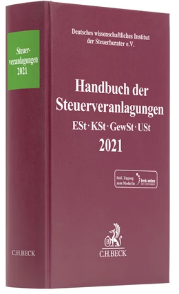 Abbildung von Handbuch der Steuerveranlagungen 2021 | | 2022 | beck-shop.de