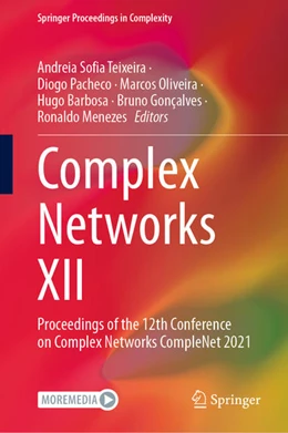 Abbildung von Teixeira / Pacheco | Complex Networks XII | 1. Auflage | 2021 | beck-shop.de