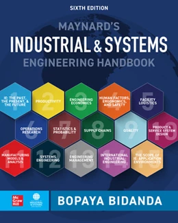 Abbildung von Bidanda | Maynard's Industrial and Systems Engineering Handbook | 6. Auflage | 2022 | beck-shop.de