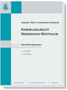 Abbildung von Hemmer / Wüst | Kommunalrecht Nordrhein-Westfalen | 9. Auflage | 2021 | beck-shop.de