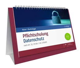 Abbildung von Kieser / Buckstegge | Pflichtschulung Datenschutz | 3. Auflage | 2021 | beck-shop.de