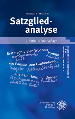 Abbildung von Musan | Satzgliedanalyse | 1. Auflage | 2021 | 6 | beck-shop.de