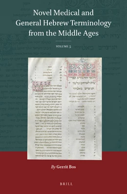 Abbildung von Bos | Novel Medical and General Hebrew Terminology from the Middle Ages | 1. Auflage | 2021 | beck-shop.de