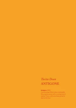 Abbildung von Dean / Laurenz-Stiftung - Schaulager basel | Tacita Dean. Antigone | 1. Auflage | 2021 | beck-shop.de