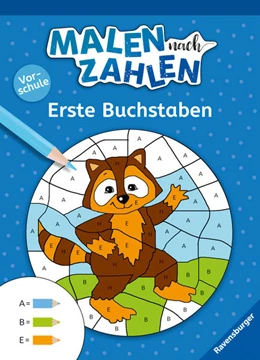 Abbildung von Jebautzke | Malen nach Zahlen, Vorschule: Erste Buchstaben | 1. Auflage | 2022 | beck-shop.de