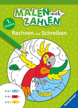Abbildung von Jebautzke | Malen nach Zahlen, 1. Kl.: Rechnen und Schreiben | 1. Auflage | 2022 | beck-shop.de