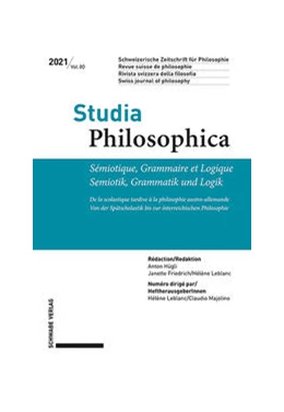 Abbildung von Leblanc / Majolino | Sémiotique, Grammaire et Logique / Semiotik, Grammatik und Logik | 1. Auflage | 2021 | beck-shop.de
