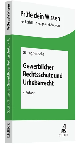 Abbildung von Götting / Fritzsche | Gewerblicher Rechtsschutz und Urheberrecht | 4. Auflage | 2025 | beck-shop.de