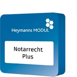 Abbildung von Heymanns MODUL Notarrecht Plus • Online | | | beck-shop.de