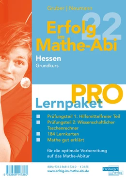 Abbildung von Gruber / Neumann | Erfolg im Mathe-Abi 2022 Hessen Lernpaket 'Pro' Grundkurs | 1. Auflage | 2021 | beck-shop.de