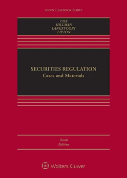 Abbildung von Cox / Hillman | Securities Regulation | 10. Auflage | 2021 | beck-shop.de