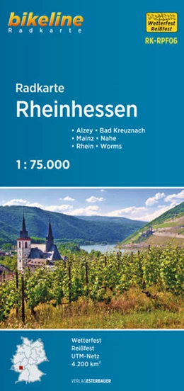 Abbildung von Esterbauer Verlag | Radkarte Rheinhessen 1 : 75.000 (RK-RPF06) | 3. Auflage | 2023 | beck-shop.de