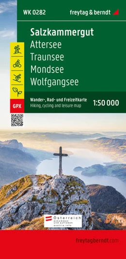Abbildung von Freytag & Berndt | Salzkammergut, Wander-, Rad- und Freizeitkarte 1:50.000, freytag & berndt, WK 0282 | 1. Auflage | 2024 | beck-shop.de