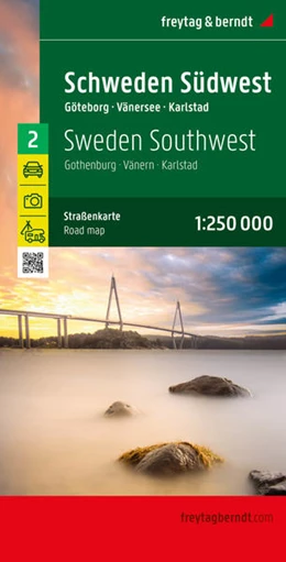 Abbildung von Schweden Südwest, Straßen- und Freizeitkarte 1:250.000, freytag & berndt | 1. Auflage | 2022 | beck-shop.de