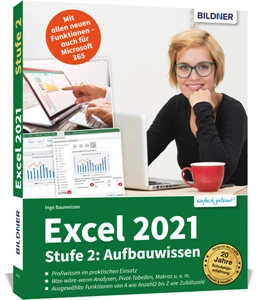 Abbildung von Baumeister | Excel 2021 - Stufe 2: Aufbauwissen | 1. Auflage | 2022 | beck-shop.de