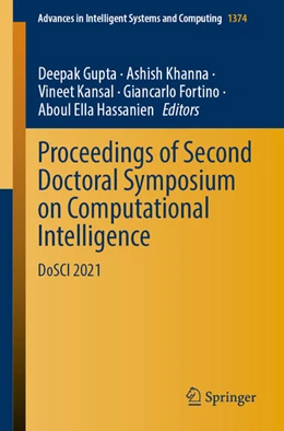 Abbildung von Gupta / Khanna | Proceedings of Second Doctoral Symposium on Computational Intelligence | 1. Auflage | 2021 | beck-shop.de