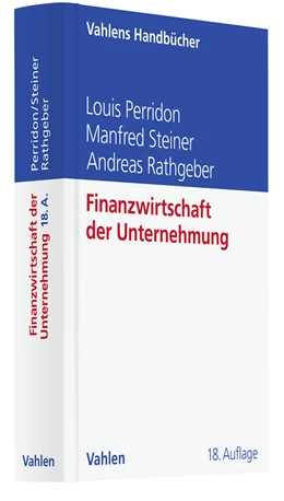 Abbildung von Perridon / Steiner | Finanzwirtschaft der Unternehmung | 18. Auflage | 2022 | beck-shop.de