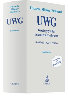 Abbildung von Fritzsche / Münker | Gesetz gegen den unlauteren Wettbewerb: UWG | 1. Auflage | 2022 | beck-shop.de