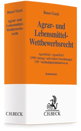 Abbildung von Busse / Gayk | Agrar- und Lebensmittel-Wettbewerbsrecht | 1. Auflage | 2024 | beck-shop.de