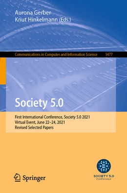 Abbildung von Gerber / Hinkelmann | Society 5.0 | 1. Auflage | 2021 | beck-shop.de