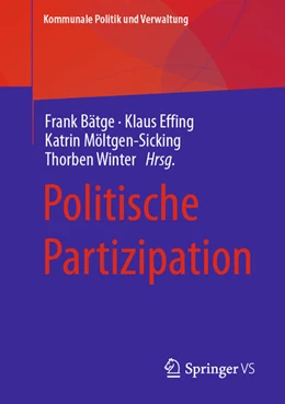 Abbildung von Bätge / Effing | Politische Partizipation | 1. Auflage | 2021 | beck-shop.de