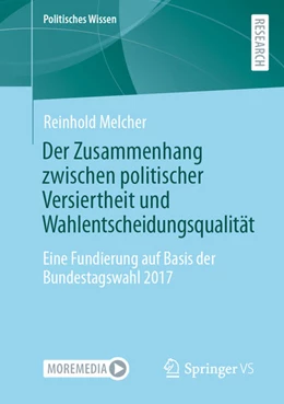 Abbildung von Melcher | Der Zusammenhang zwischen politischer Versiertheit und Wahlentscheidungsqualität | 1. Auflage | 2021 | beck-shop.de