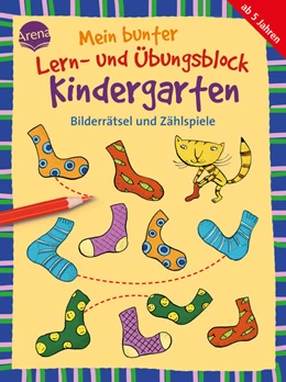 Abbildung von Barnhusen | Mein bunter Lern- und Übungsblock Kindergarten. Bilderrätsel und Zählspiele | 1. Auflage | 2022 | beck-shop.de