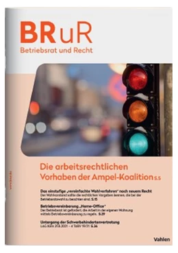 Abbildung von BRuR • Betriebsrat und Recht | 1. Auflage | 2025 | beck-shop.de