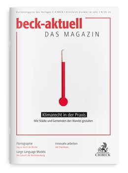 Abbildung von beck-aktuell - DAS MAGAZIN | | 2024 | beck-shop.de