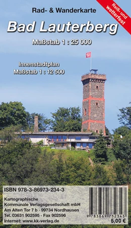 Abbildung von Kartographische Kommunale Verlagsgesellschaft mbH | Bad Lauterberg 1:25 000 | 1. Auflage | 2021 | beck-shop.de