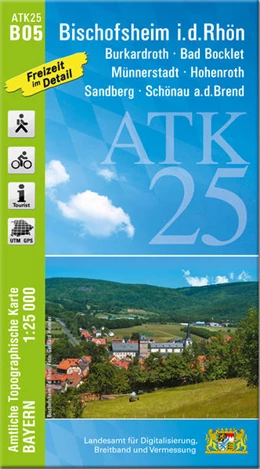 Abbildung von Bischofsheim i.d.Rhön 1:25 000 | 1. Auflage | 2021 | beck-shop.de