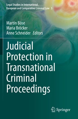 Abbildung von Böse / Bröcker | Judicial Protection in Transnational Criminal Proceedings | 1. Auflage | 2021 | 5 | beck-shop.de