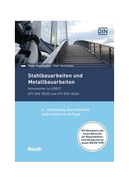 Abbildung von Hammacher / Steinmann | Stahlbauarbeiten und Metallbauarbeiten - Buch mit E-Book | 2. Auflage | 2020 | beck-shop.de