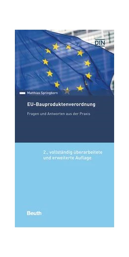 Abbildung von Springborn | EU-Bauproduktenverordnung - Buch mit E-Book | 2. Auflage | 2020 | beck-shop.de
